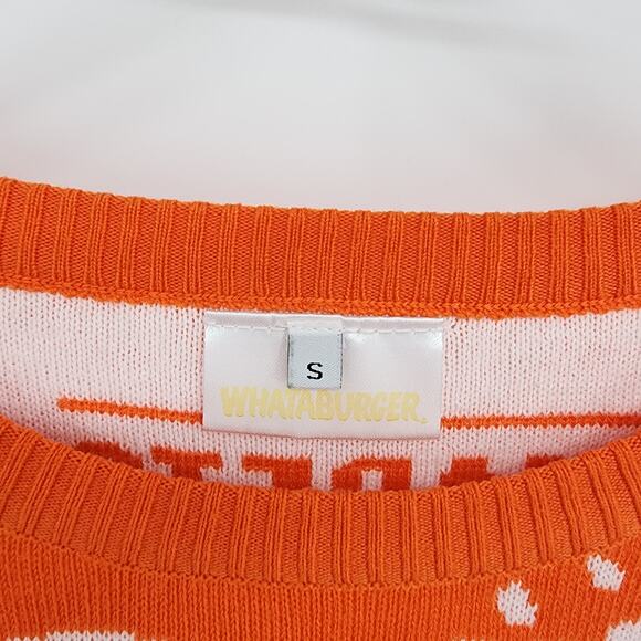Whataburger Christmas Sweater 2019 Edition Men's Size S - Picture 3 of 5